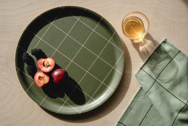 Muurla tray olive diameter 35cm