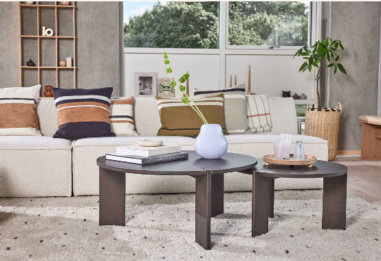 OYOY Living Design OY sohvapöytä tumma ø65cm,tilaustuote
