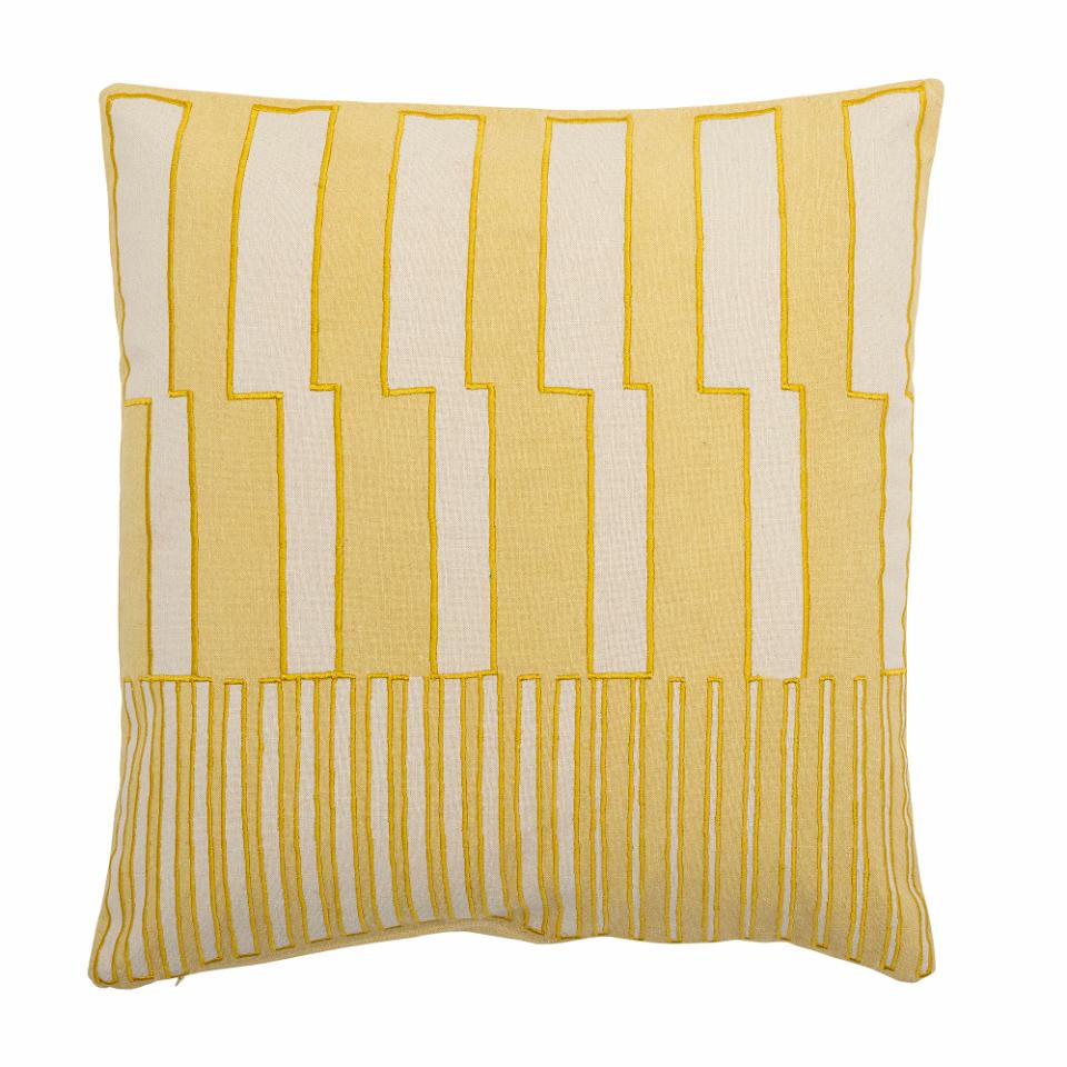 Bloomingville Cowes cushion, yellow, custom product