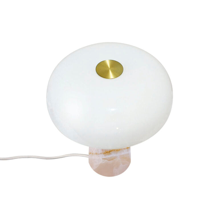 DFTP Glossy table lamp pink, mini